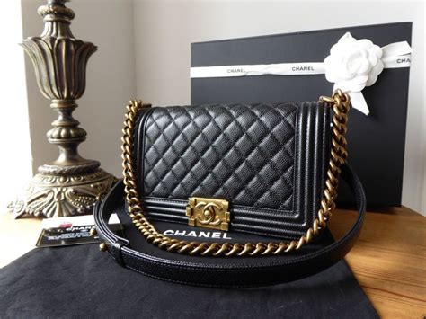 chanel boy black and gold purse|chanel boyfriend bag small.